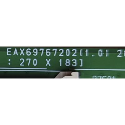 MAIN PARA TV LG / NUMERO DE PARTE EBR36142801 / EAX69767202(1.0) / 34235201 / IS24P101KB / 2CEEBR01000BZ / MODELO 50UT672M0UB.SUSJLJM	 - Imagen 3